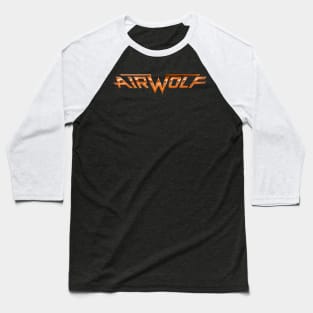 Airwolf // 80s Style Fan Art Design Baseball T-Shirt